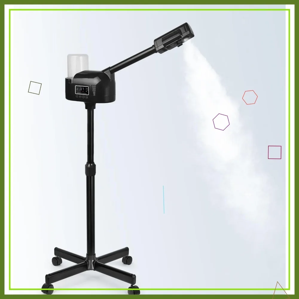 

Professional Facial Steamer, PTC Heating Hot Mist Face Steamer for Salon Spa