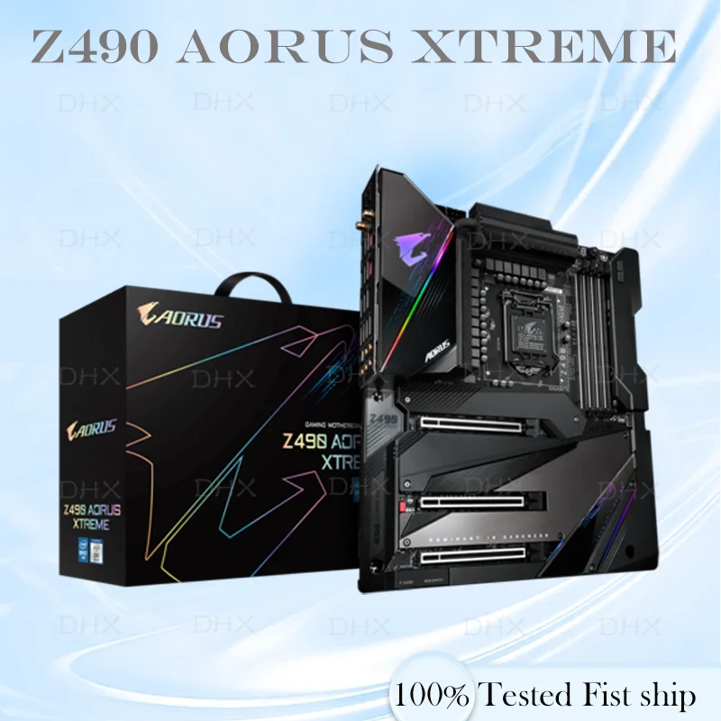HDMI+DP E-ATX For GIGABYTE Z490 AORUS XTREME motherboard LGA1200 128GB 100% Tested Fully Work be shipp quickly DH
