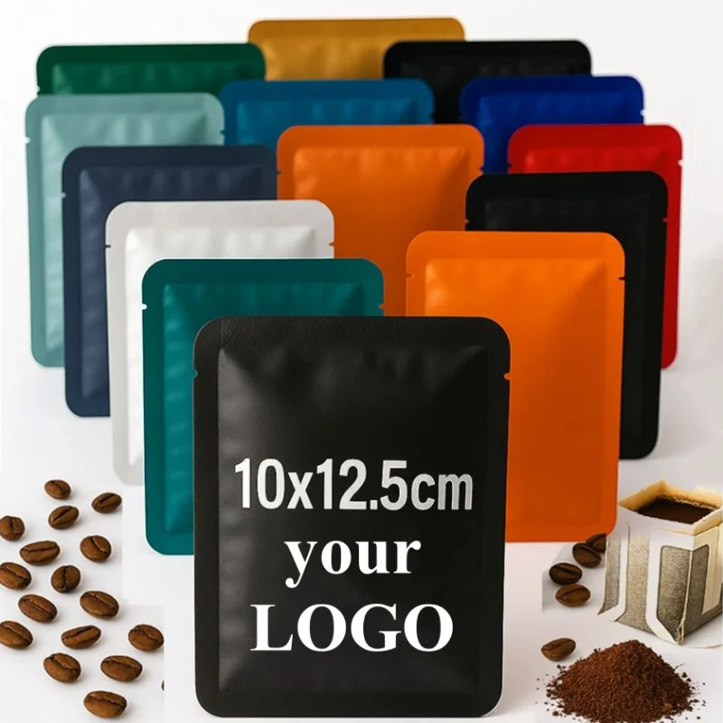 100Pcs 10x12.5cm Color Aluminu - đánh giá và giá Coffee Tea And Cocoa