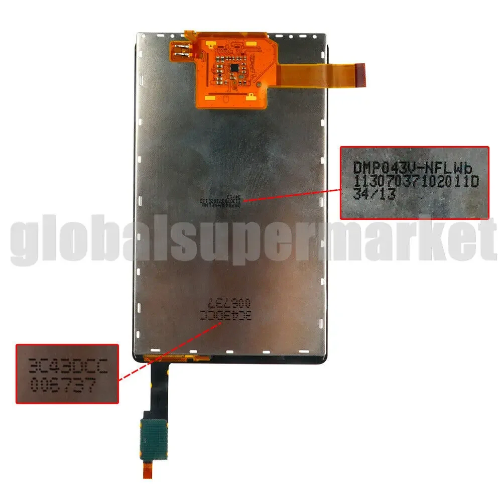 LCD z ekranem dotykowym dla Honeywell Dolphin 75E, Android