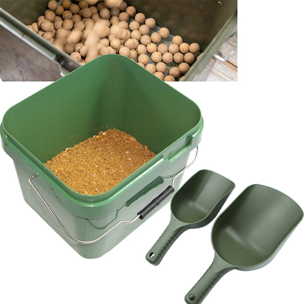 1pcs Baiting Throwing Spoon Bait Scoop Carp Fishing Tool For Feeding Particles Bonito Carp Fishing Lure Casting Shovel For Spomb image 2