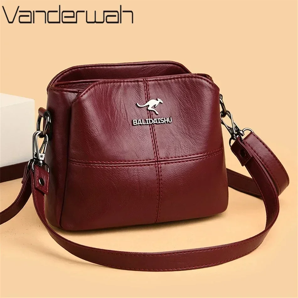 

Women Embroidery Bag High Quality Pu Leather Ladies Handbags Women Shoulder Bag Small Crossbody Bags For Women Mom Sac a Main