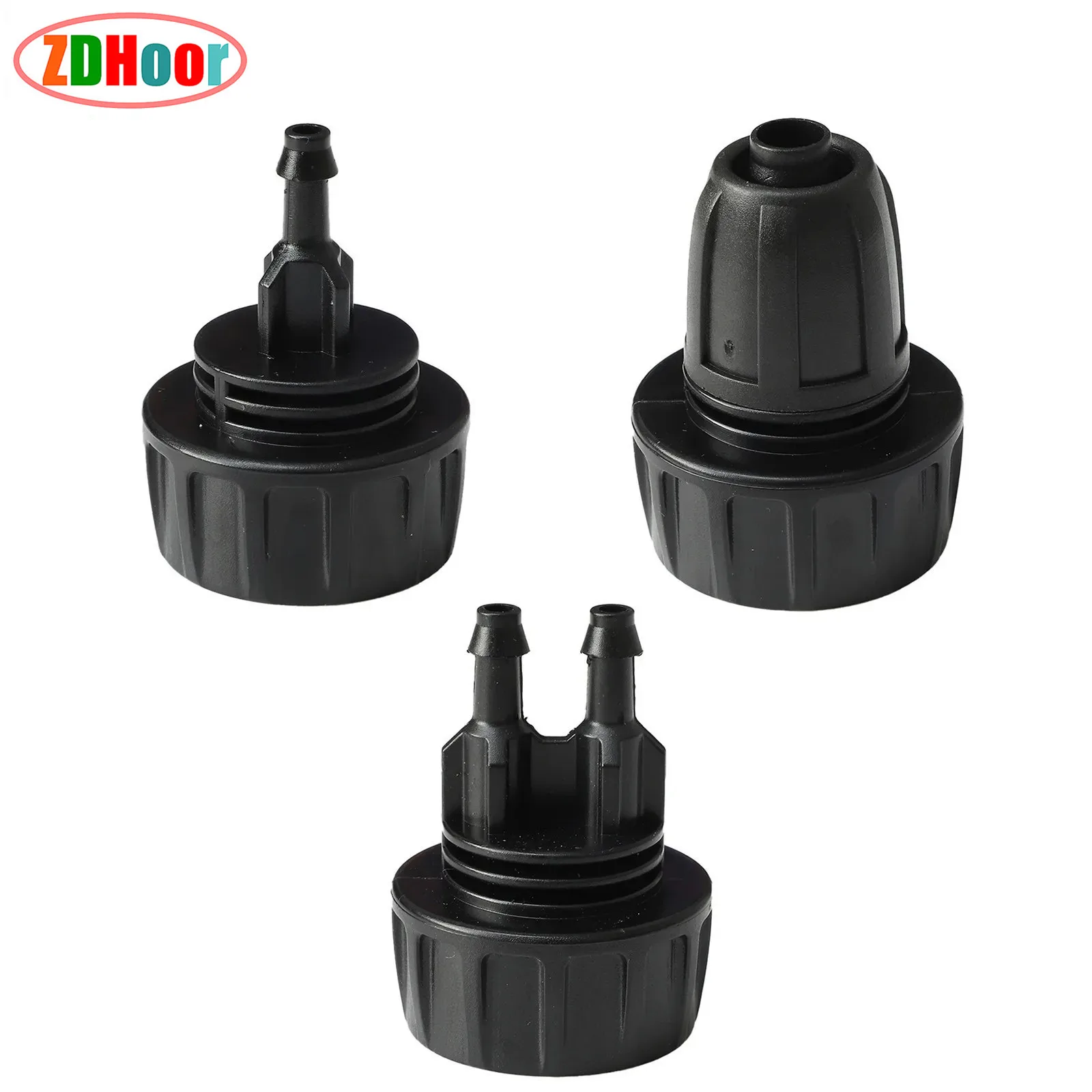 

1/4 Inch Standard Garden Faucet Adapter US Faucet Adapter Drip Irrigation Hose Connectors to 3/4 Inch System Fittings