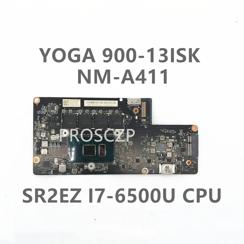 

NM-A411 With SR2EZ I7-6500U CPU BYG40 5B20K48454 8GB For Lenovo YOGA 900-13ISK Laptop Motherboard BYG40 RAM 100% Full Tested OK