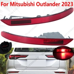 Rear Bumper Light Brake Back Fog Light Fog Lamp Rear Bumper Reflector For Mitsubishi Outlander 2023 Car Accessorie