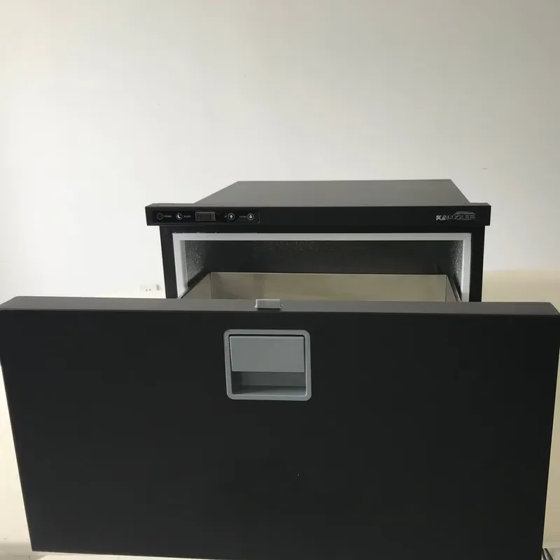 40 Liter Marine Drawer Compressor Fridge Freezer 24V Voltage Aluminum -12C to +10C Caravan Overland Refrigerator for Cars