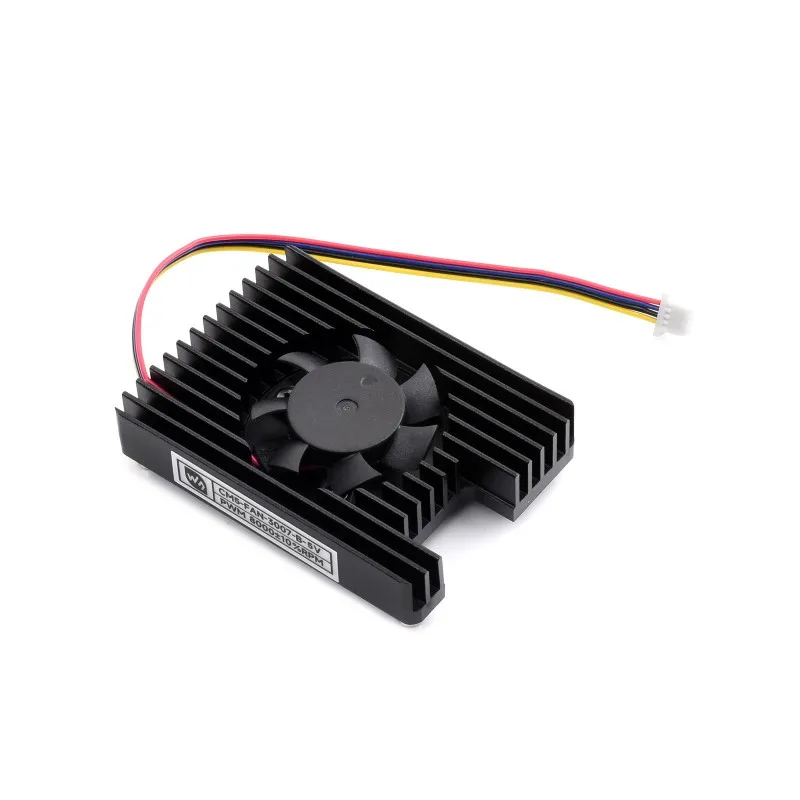 Dedicated All-in-one 3007 Cooling Fan for Raspberry Pi Compute Module 5, 5V Power Supply, Speed Adjustable, with Thermal Tapes