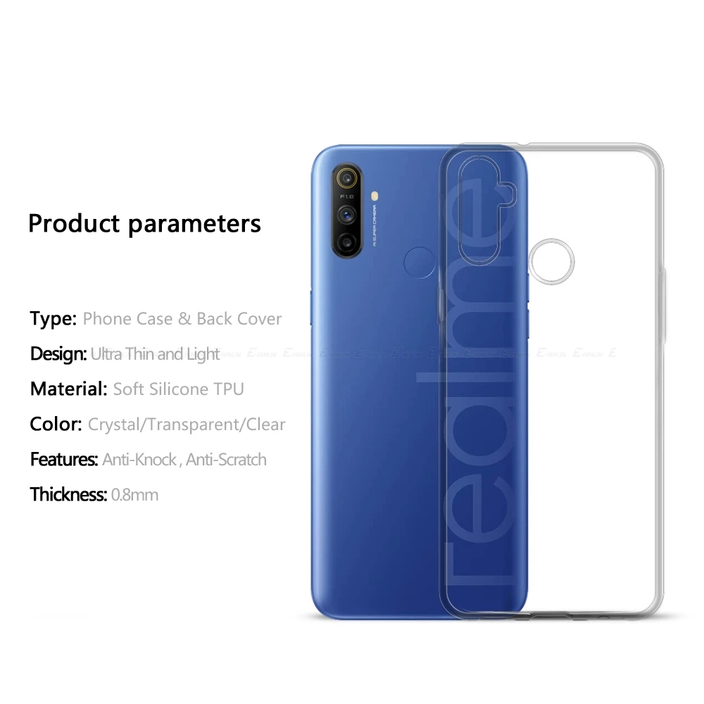 Ultra Thin Clear Soft Protective TPU Case For Realme GT5 GT2 Pro GT Neo 5 SE 3 3T 2 Master 5G Silicone Back Phone Cover