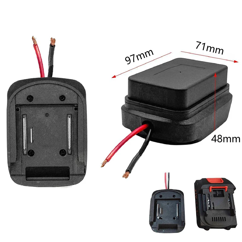 

(❤️)For MT 18V/21V Li-ion Battery Adapter DIY Battery Cable Connector Output Adapter BL1830 BL1840 BL1850