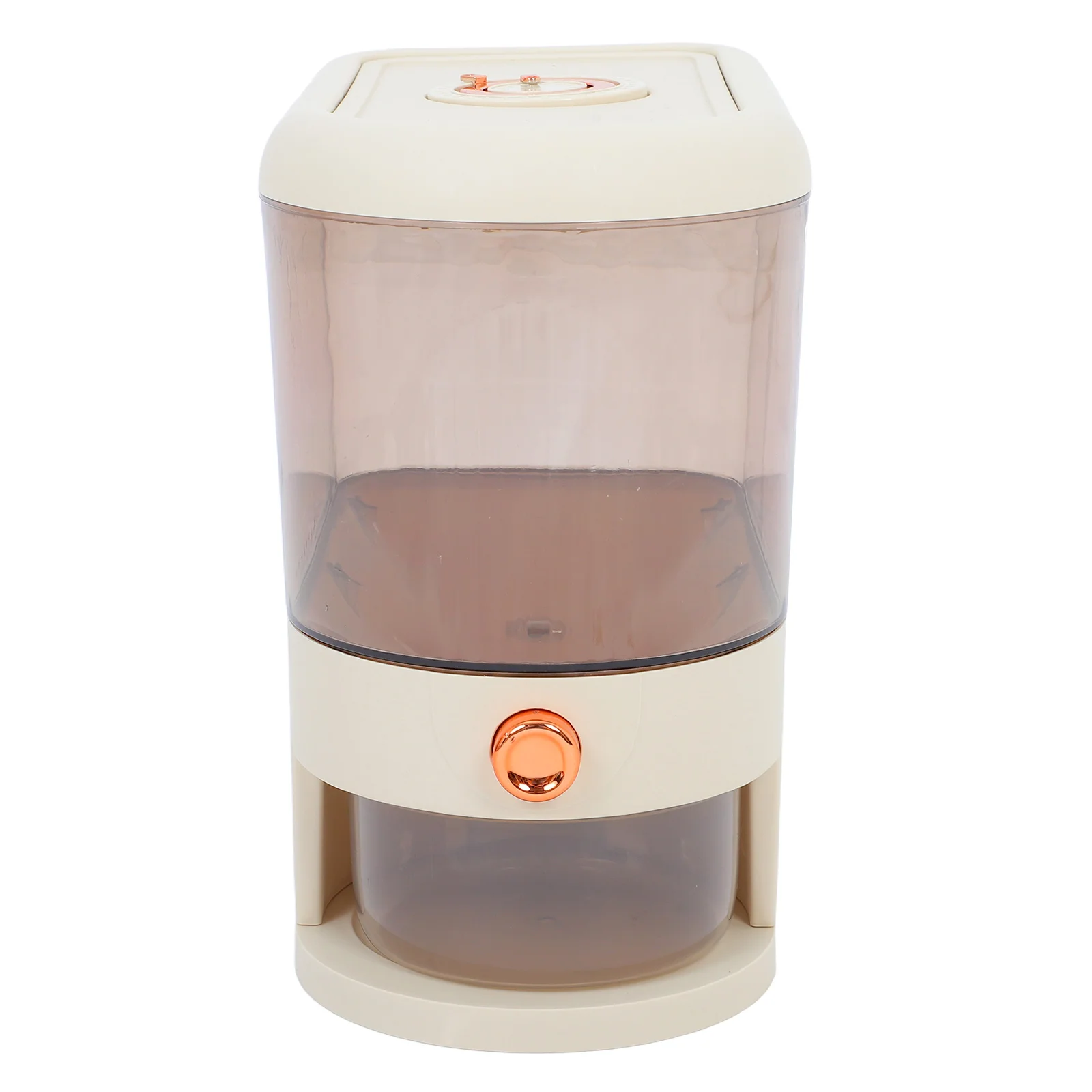 

Rice Bucket Visible Measuring Airtight Grain Dispenser Kitchen Storage Container Rice Cereal Storage Dispenser
