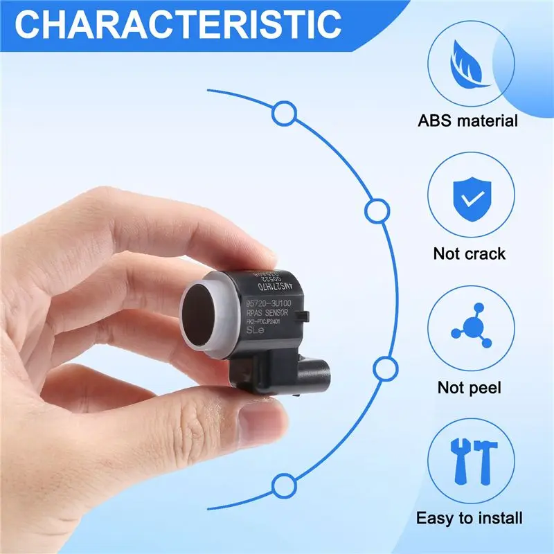 ABHX-2 Pcs Parking Sensor Bumper Reverse Assist For Kia 4MT271H7A 95720-3U000 4MS271H7C 957203U100 4MS27