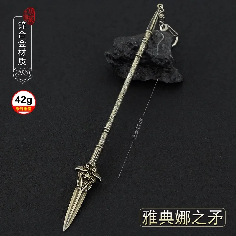 

1/6 22CM Soldier Miniature Cold Weapons ATHENA Long Spear High Quality Model Toy Fit 12'' Action Figure Body In Stock