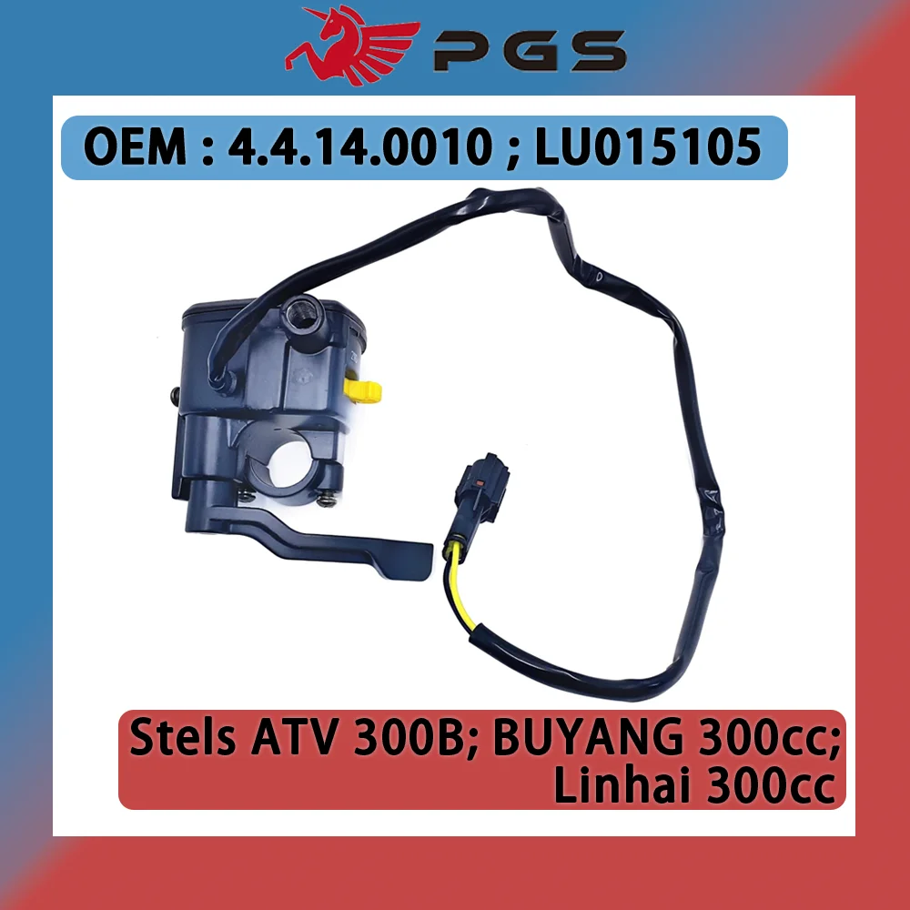 

PGS Throttle Control Assy For Stels ATV 300B Linhai 300 Buyang 300 FA-D300 G300 H300 Feishen 550 K550 2WD 4.4.14.0010 LU015105