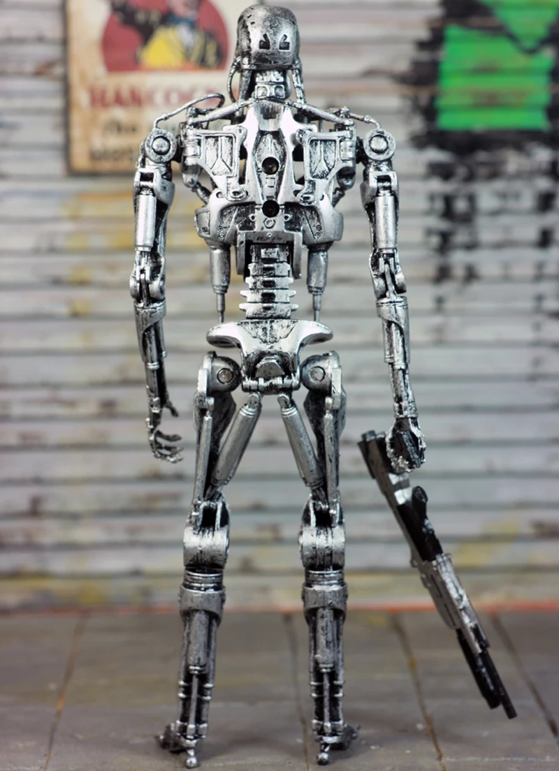 NECA The Terminator Endoskeleton T-800 PVC-Actionfigur The Terminator 2 Sammlermodell Spielzeug Bewegliche Montagepuppe – Detail 21