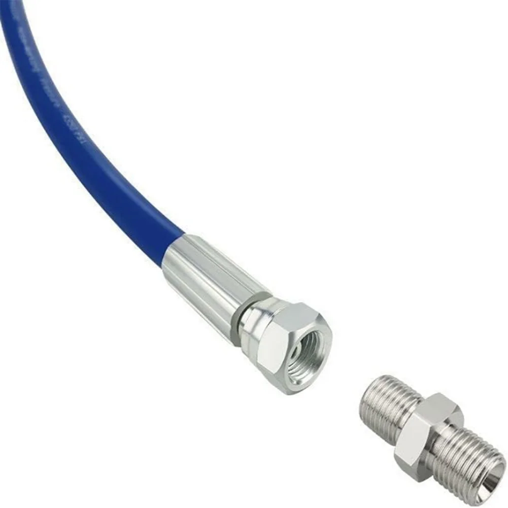 Blue Flexible Spray Hose Paint Sprayer Accessories Maneuverable And Easy To Use Optimal Performance Perfect For Tight Spaces