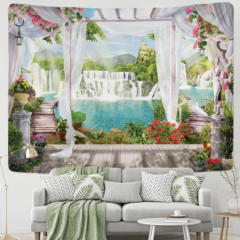 Mooie oude architectuur print - Home Decor Hippie recensie en prijs
