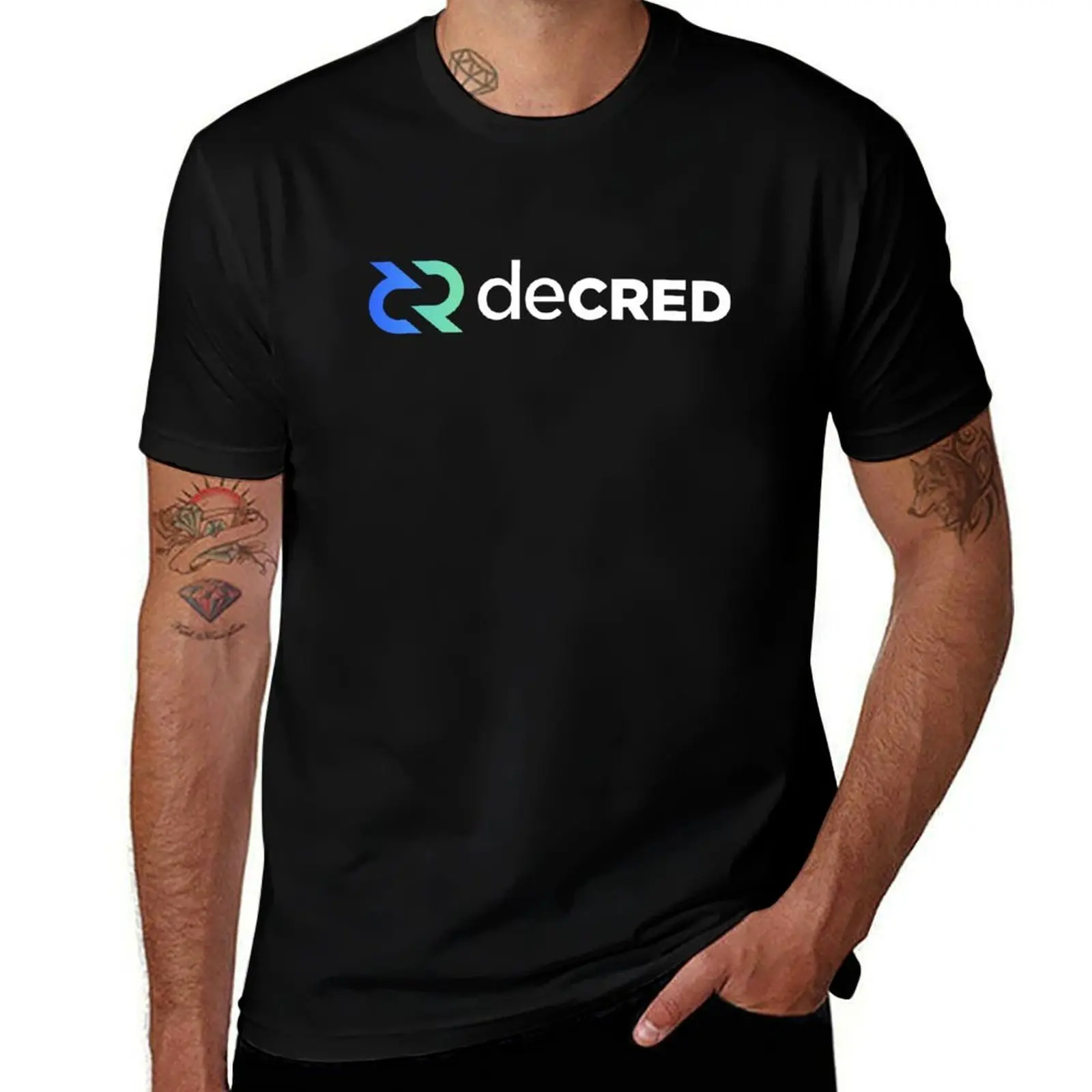Decred Cryptocurrency - Decred Dcr Coin T-Shirt Summer Sports Quick Dry T-Shirt