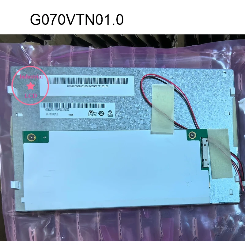 LCD G070VTN01.0 pour panneau d'écran d'affichage d'origine AUO de 7 pouces 800 × 480