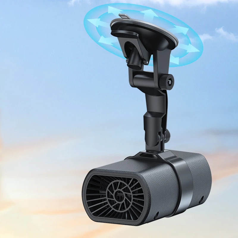Car Window Demister 12V 200W Heater Fans Defogger Windshield Defrosting Frost Snow Removal Heating Dryer Winter Accessories