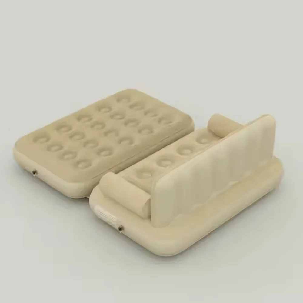 أريكة قابلة للنفخ أثاث متعدد الوظائف خمسة في واحد كرسي محمول قابل للطي تصميم حديث أريكة هوائية جديدة للتخييم في الهواء الطلق #4