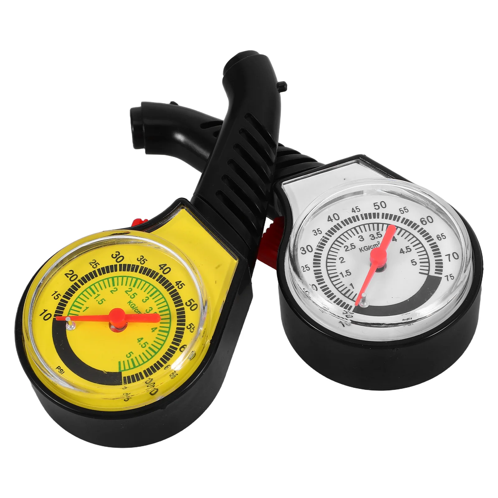 

4 Pcs Car Tire Pressure Gauge Automotive Gauges Air Checker Monitor Tester Plastic Automobile