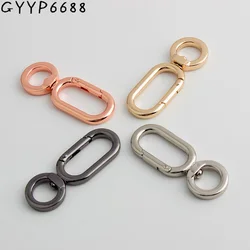 4 colors 13mm High quality big round head hook buckle dog button leather luggage hardware hook metal button