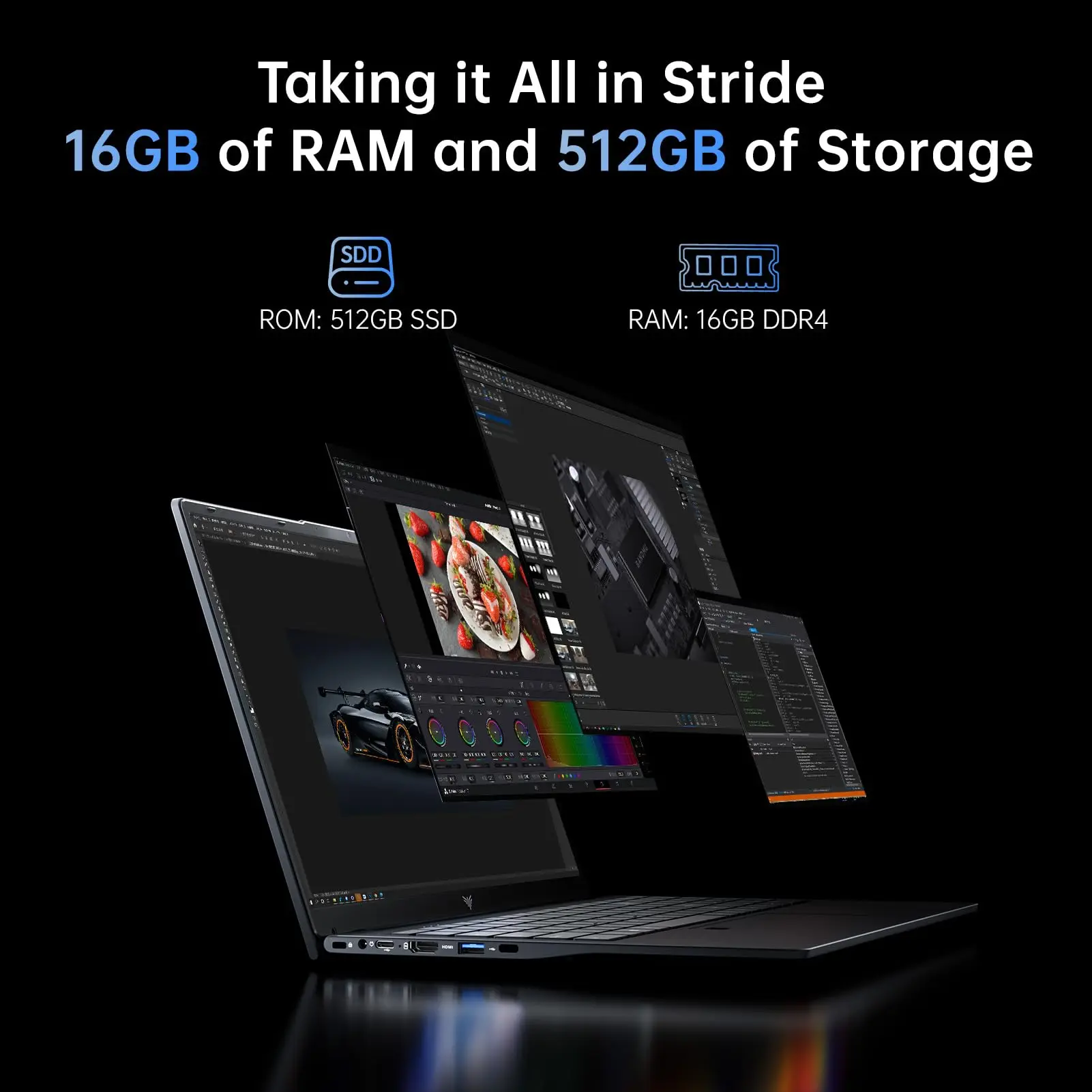 超薄型ラップトップ,16GB RAM,SSD, Intel N97,ラップトップ,ゲーマー,オフィス,書斎,PC, Windows 11 Pro,ACEMAGIC-LX15インチ,15.6