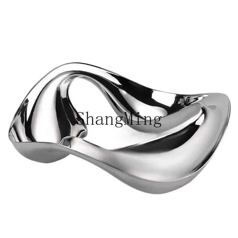 

DSA stainless steel fruit plate hotel fruit and vegetable fruit plate wholesale