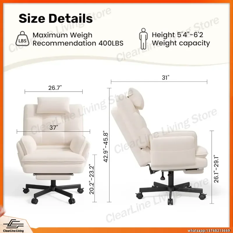 Criss Cross Office Chair with Flip-Up Armrests Headrest 135° Reclining Swivel Ergonomic Desk Chair Velvet Mesh Back