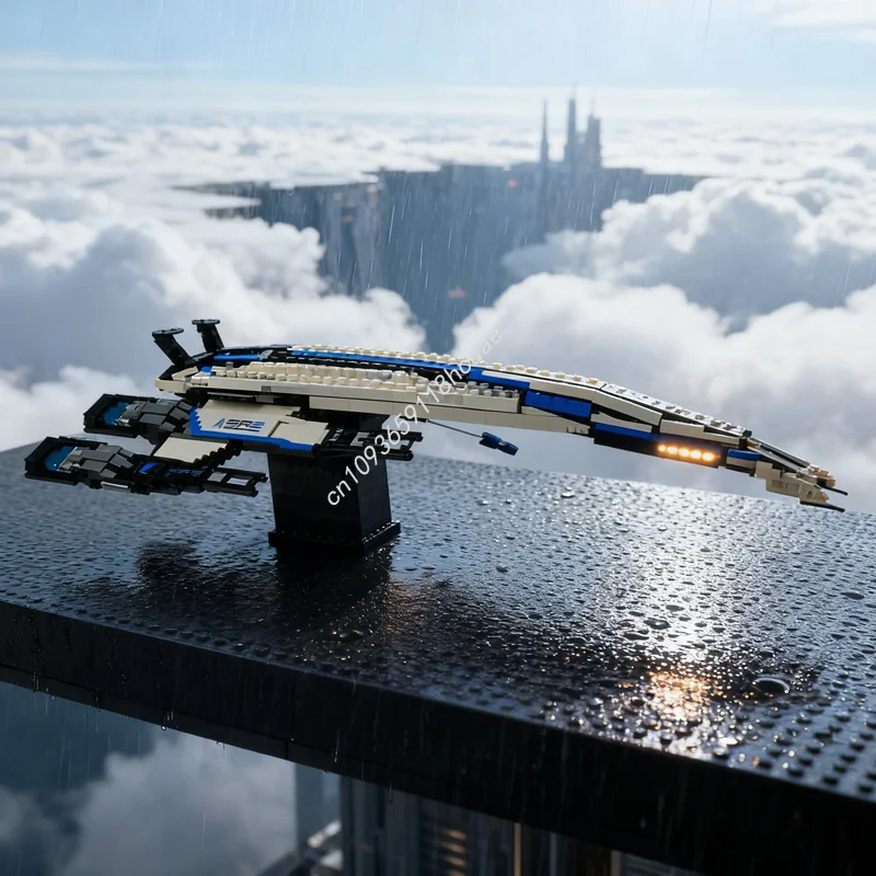 

3320pcs MOC Mass Effect 3 Normandy SR 2 Spaceed Model Building Christmas Gift Blocks Creative Idea Education Toy Kids Birthday
