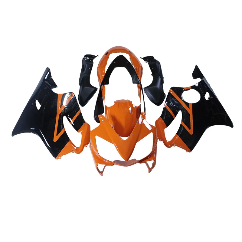 Fit for  2004-2007 CBR600 F4I  Mold Fairing Orange Black Customized