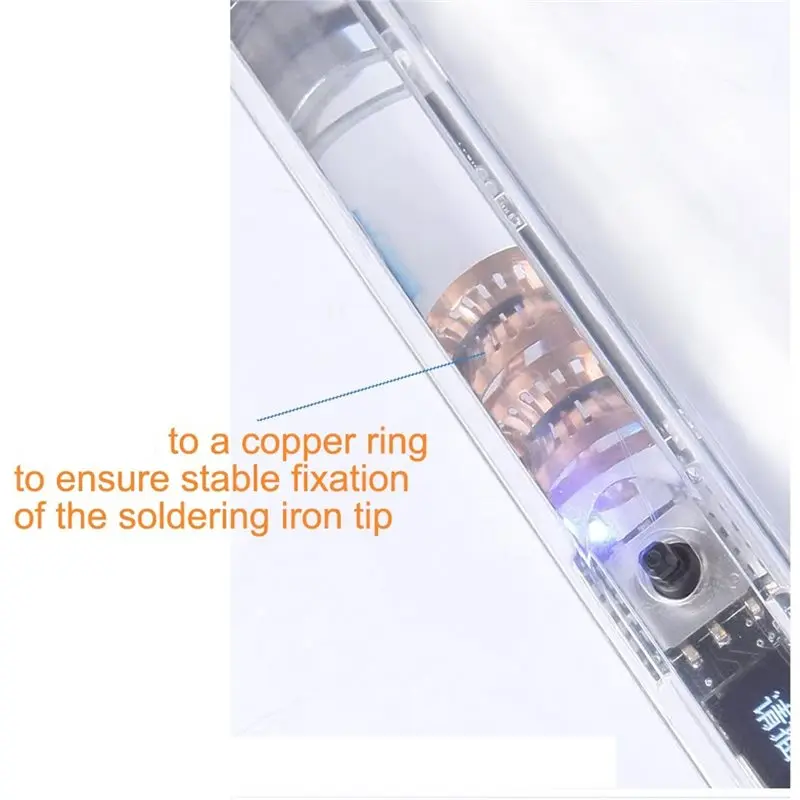 lnhf-t12-oled-ミニ電気はんだごてポータブル温度調節可能なはんだ溶接ステーション交換用ヒントツール