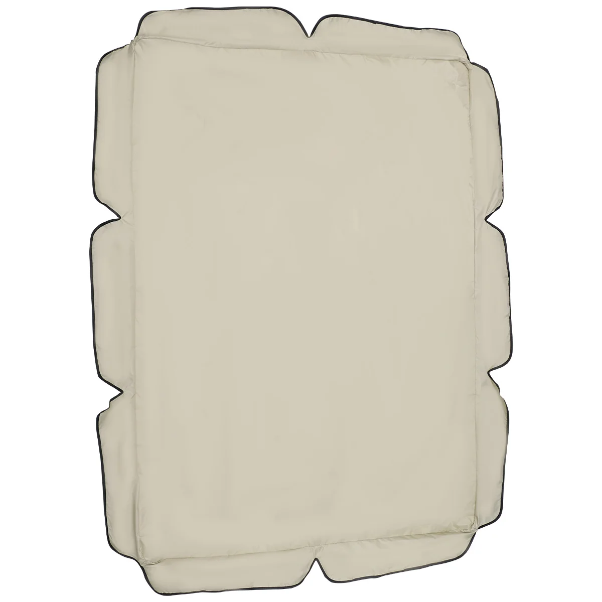 Garden Swing Cover Replacement Waterproof 249x185cm Beige Swing Canopy Outdoor Patio Protector Waterproof Cover