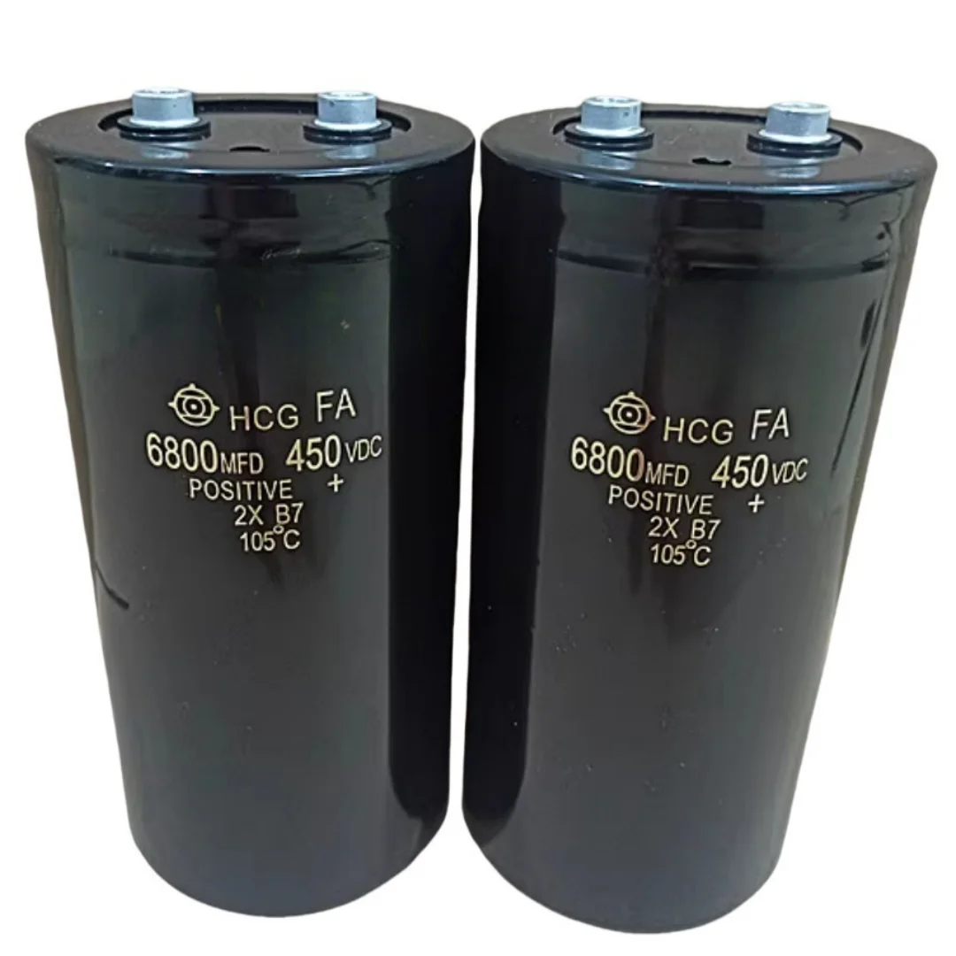 

1pcs Hitachi Capacitor 450V6800UF HCG FA 400V 500V Inverter Inverter Wire Cutting Machine Brake