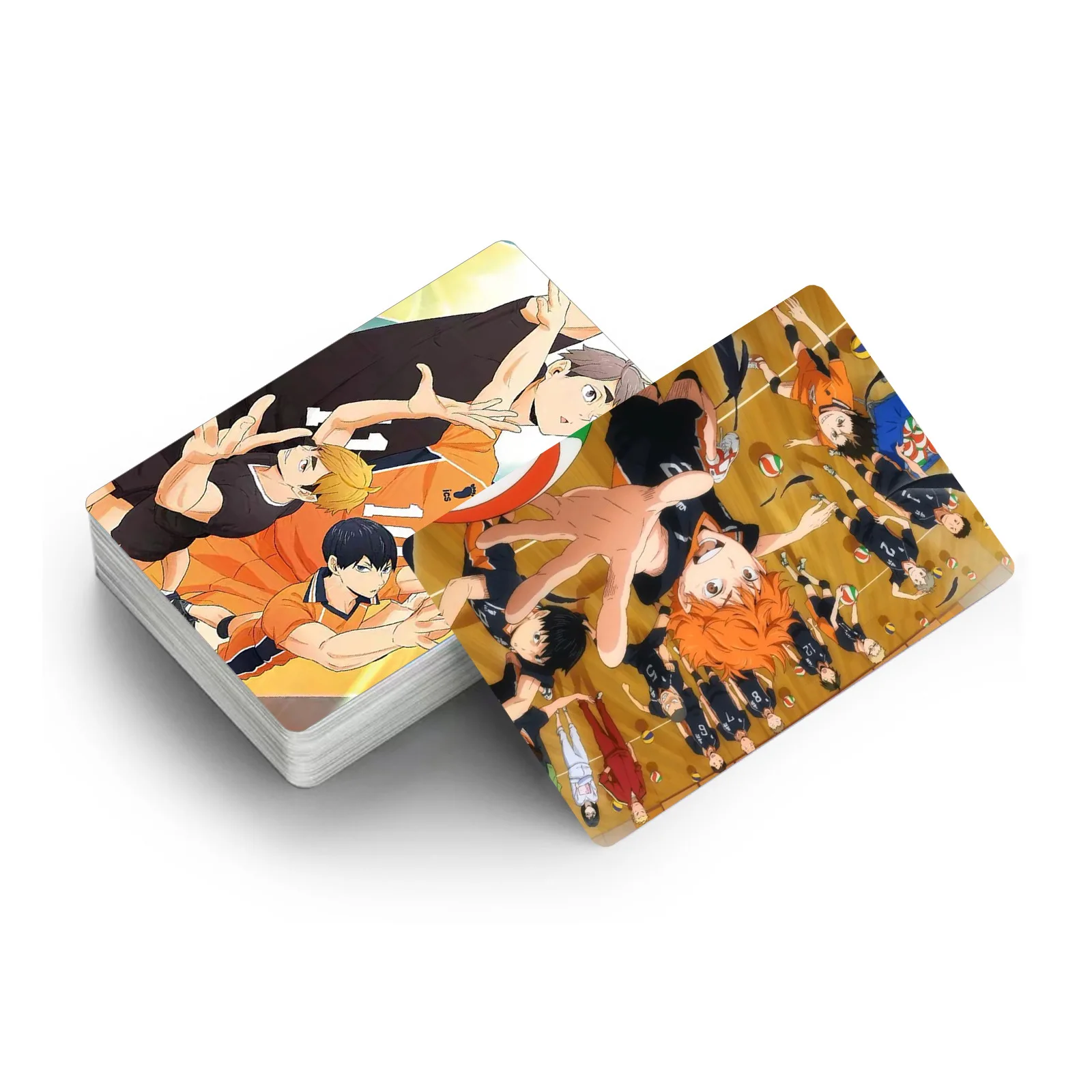 Haikyuu Cards Set Anime Figures Card Hinata Kenma Shoyo Photo Lomo Card Collection Photocard for Fans Collectable Toy Merch Gift