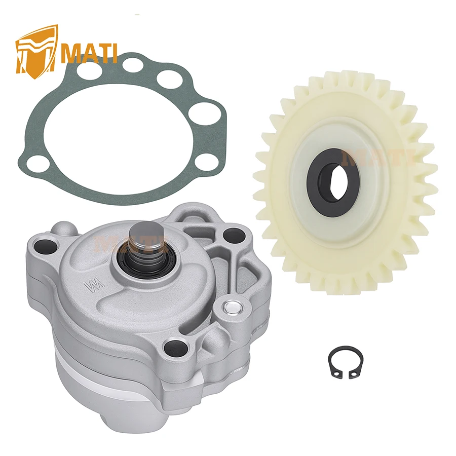 M MATI Oil Pump & Oil Pump Drive Gear Gasket Kit 5LP-13300-00-00 For Yamaha 2001-2024 Raptor 700R 700 660R