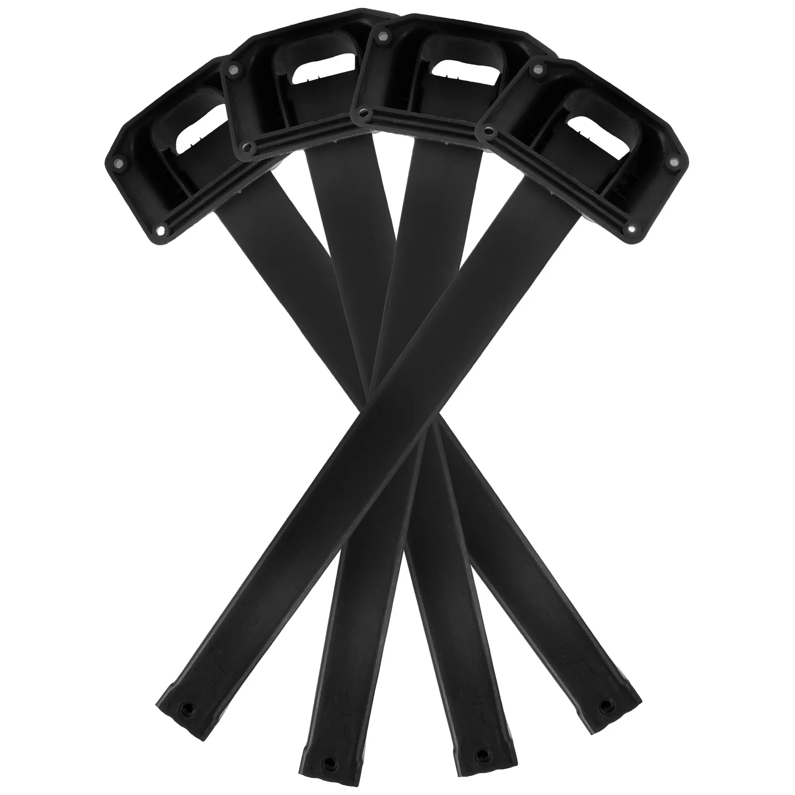 

4Pcs Folding Plastic Table Legs Replacement Desk Legs for Computer Desk Home Office Heavy Duty Stable Support Table Leg