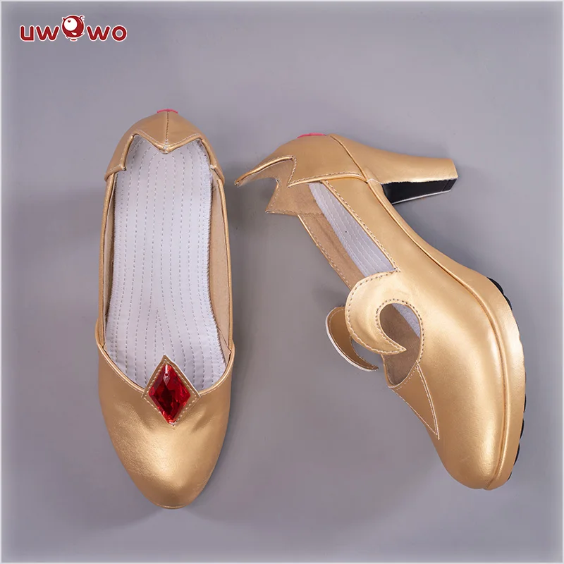 Uwowo Spel Genshin Impact Mona Schoenen Cosplay Schoenen Megistus Cosplay Astrale Reflectie Cosplay Laarzen