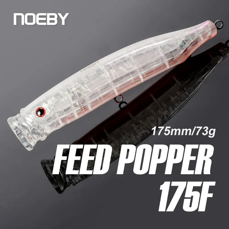 Noeby Feed Popper – Señuelo de superficie para atún y amberjack