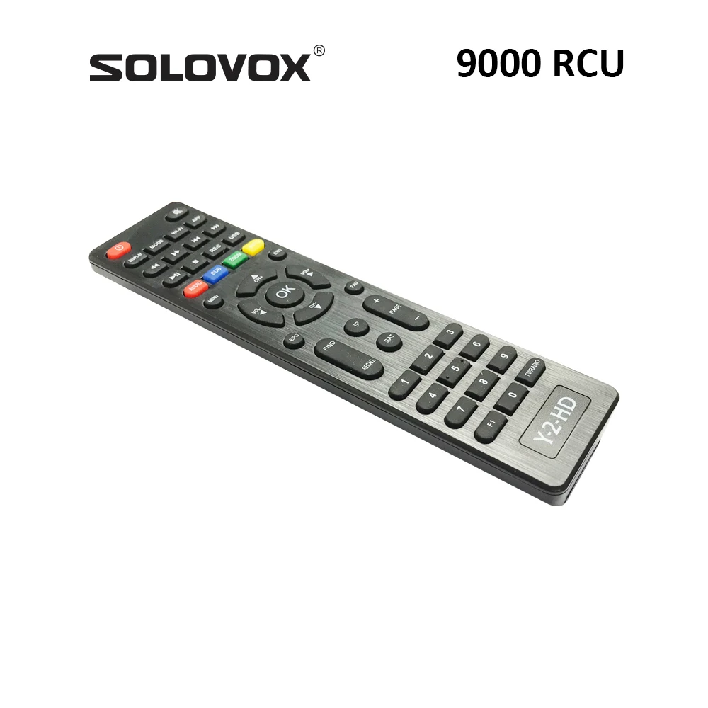 جهاز التحكم عن بعد SOLOVOX 9000 ينطبق على صندوق التلفزيون Royal Satellite Forever SP1 SP2
