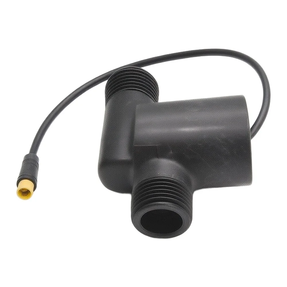 Black Plastic Water Microgenerator DB-678 Small Scale Hydroelectric Generator 0.05-0.5MPa Low Flow Power Device For Bathroom Use