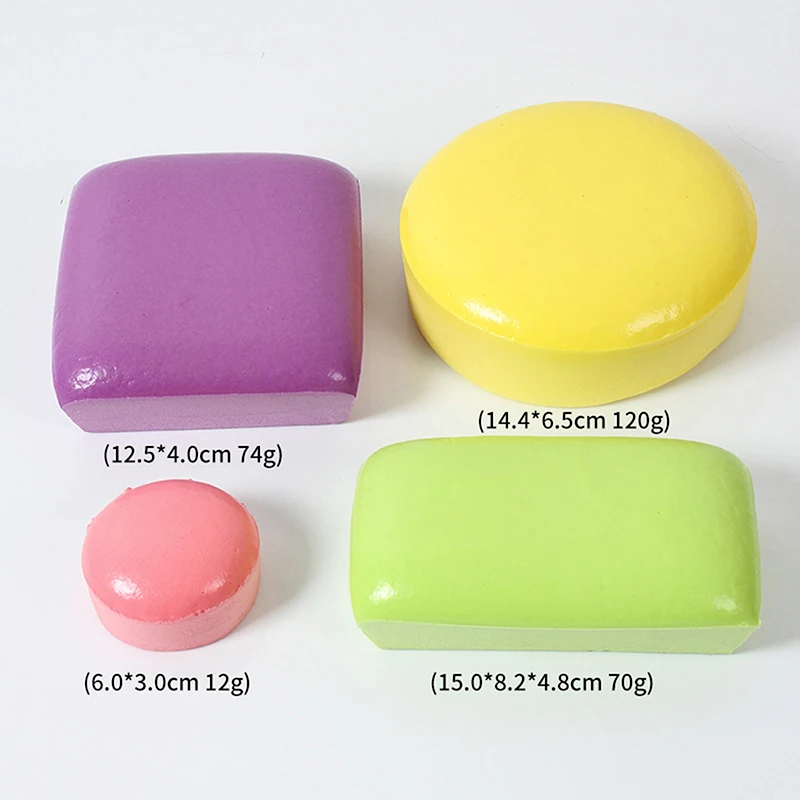 Color Slow Rebound Pinch Decompression Vent Toy Bread Stress Relief Toy Creative Gift