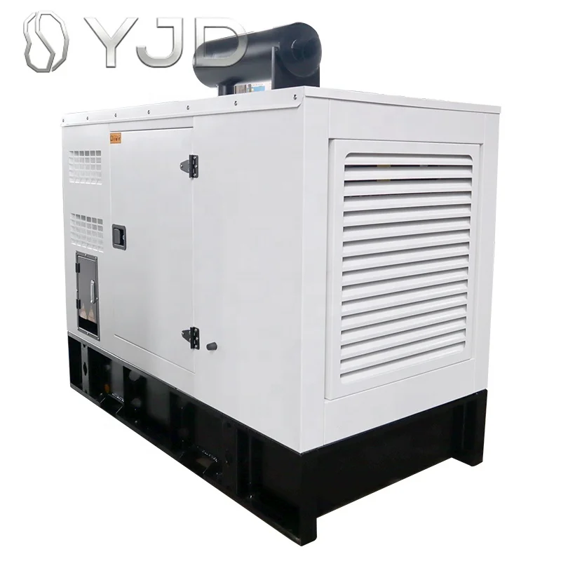For Low Noise Small Mobile 50KVA Diesel Genset Auto Start 1500 RPM 380V 50Hz Weatherproof Portable Design