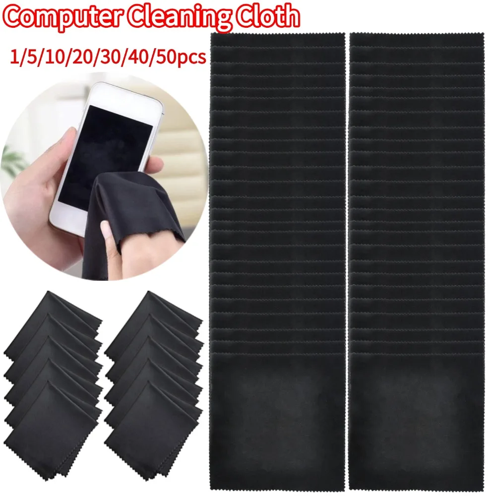 Microfiber Cleaning Cloth for Laptop PC Computer TV Camera Lens Phone Screen Cleaning Wipes Phone Electronics Screen Wipes