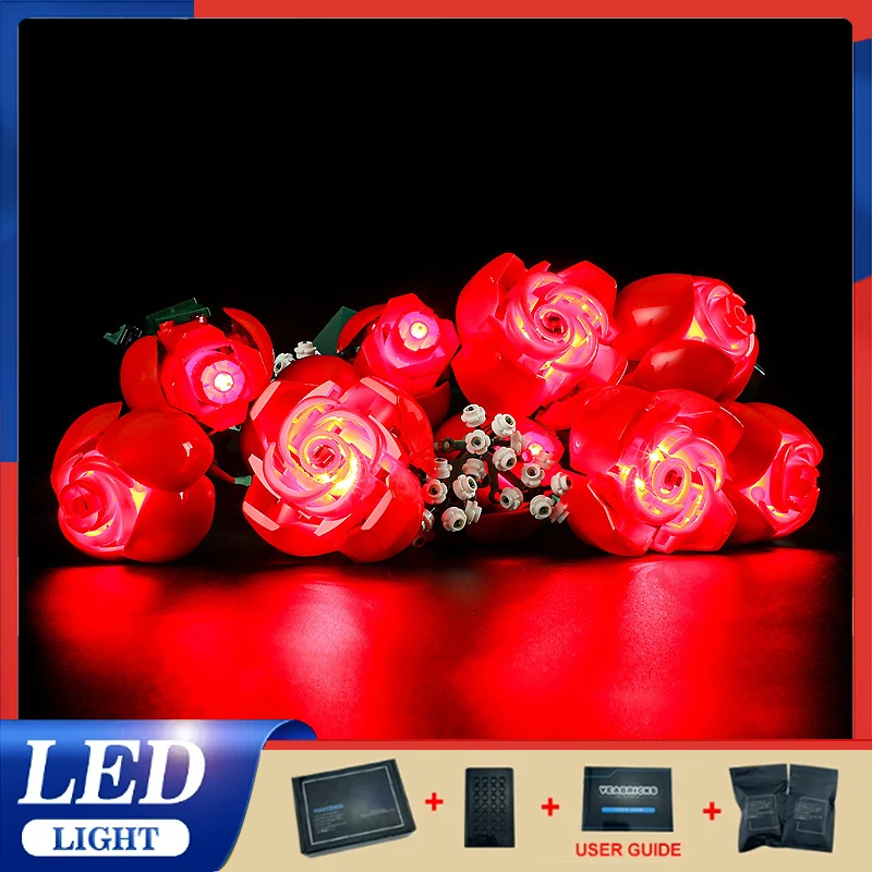 

Diy LED Light Kit For LEGO 10328 Bouquet of Roses (Only LED Light,Without Blocks Model )