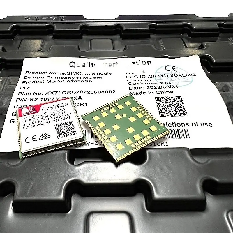 SIMCOM A7670 series 4G LTE CAT1 Module A7670SA-FASE Support GNSS for NewZealand/ausralia/southAmerica