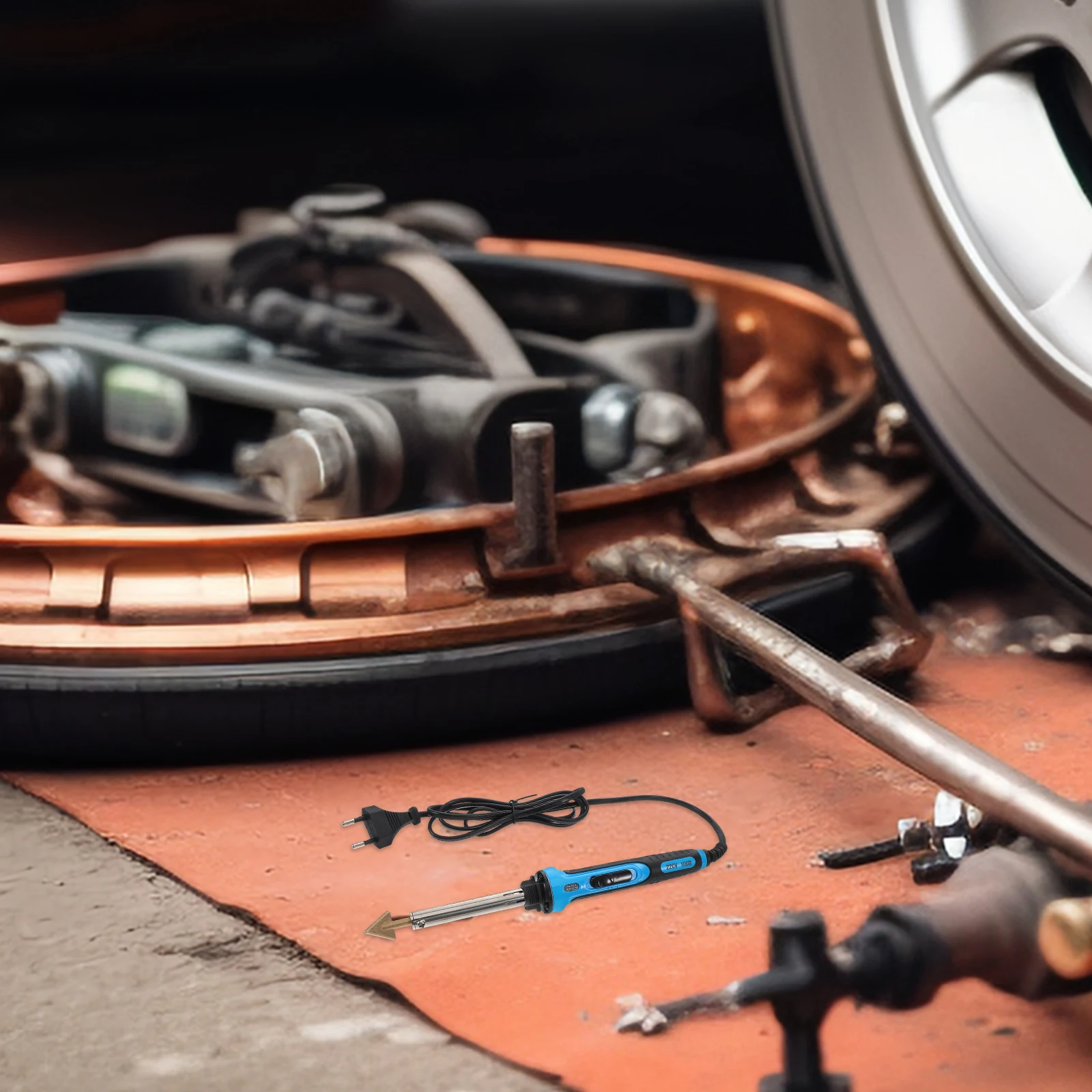 

Car Bumper Welder Plastic Welding Machine Professional Repair Tool for ABS PP Pe Bumpers Eu Plug Bumper Repair Kit