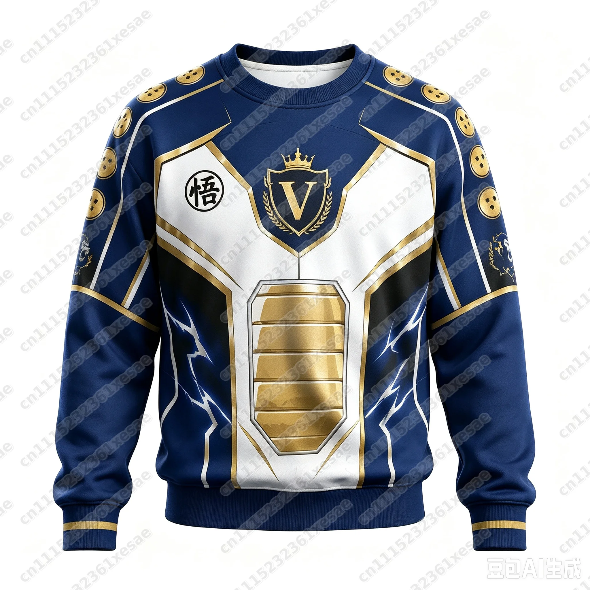 Dragon Ball Super Football Shirt, Anime 3D Printed Long Sleeve Shirt, Breathable Quick Drying Sports Hoodie, Family Style21