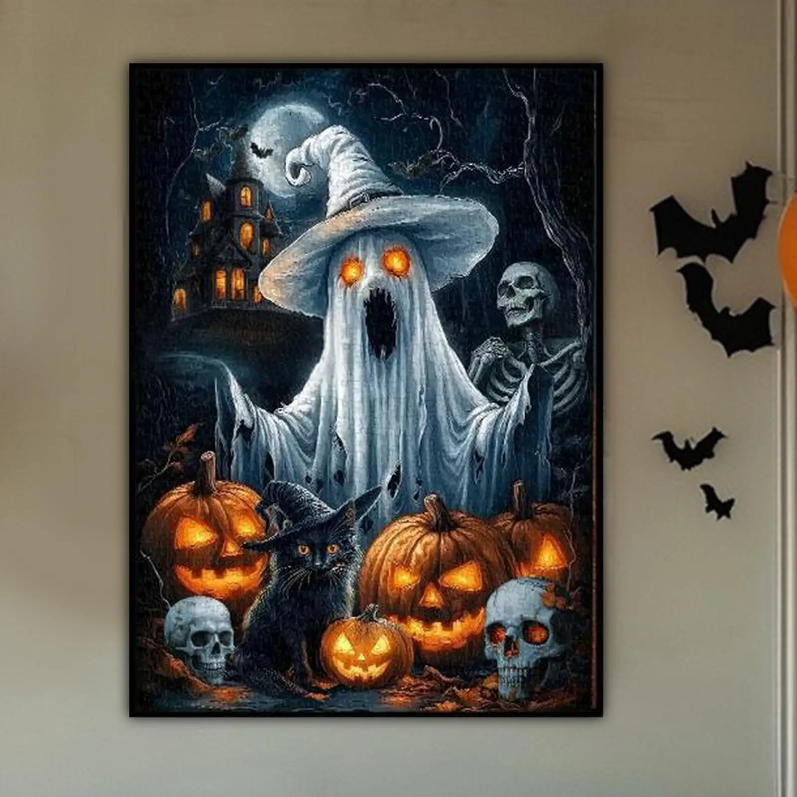 Puzzles d'horreur pour adultes, jeu gothique fantôme de vacances, jouet pour fête de famille, hommes, femmes et enfants