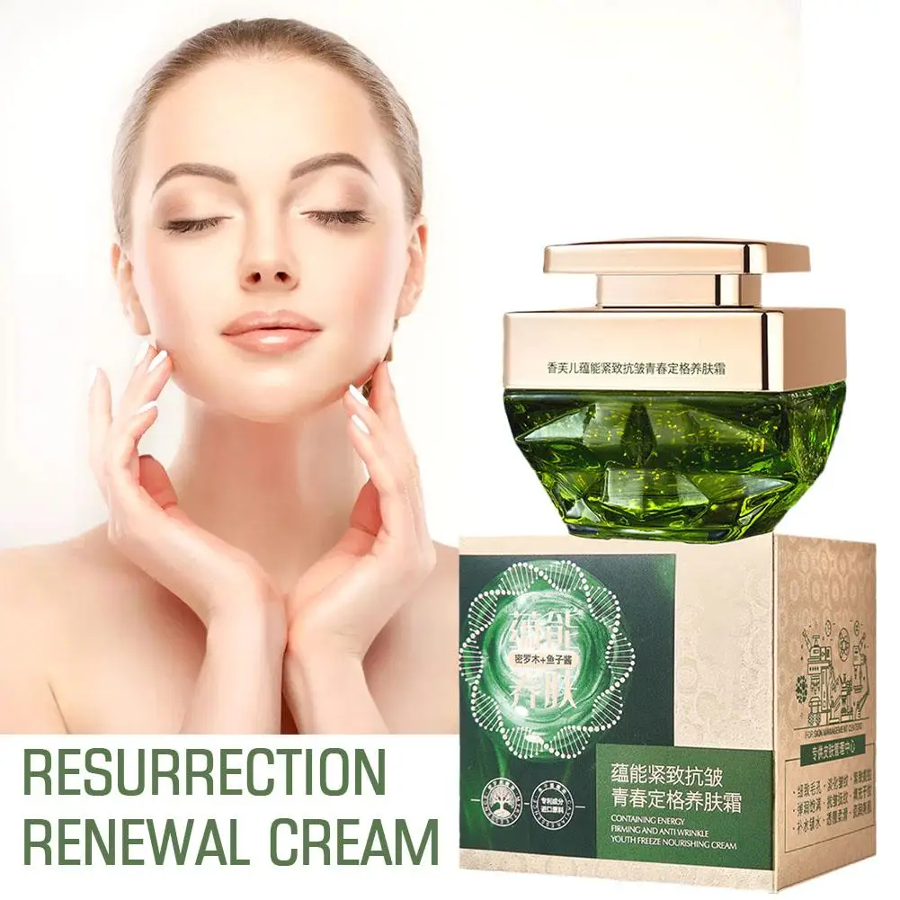 Firming Anti-wrinkle Youth Freeze Nourishing Face Cream Green Moisturizing Repairs Anti Cream 65g Skin Care Aging L7W5